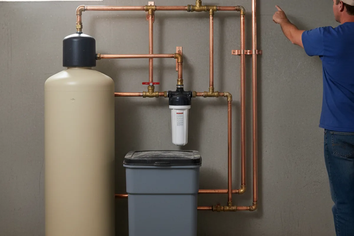 Whole-house water treatment system installed in North Highlands